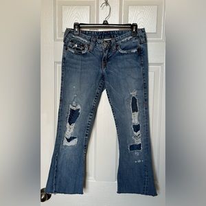 True Religion cropped jeans - 28